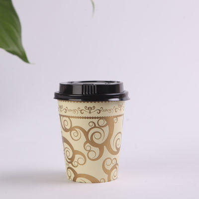 الصين 12OZ LOGO مطبوعة واحدة ستريت أكواب للمشروبات الساخنة، ويمكن التخلص منها فناجين القهوة مع اغطية المزود