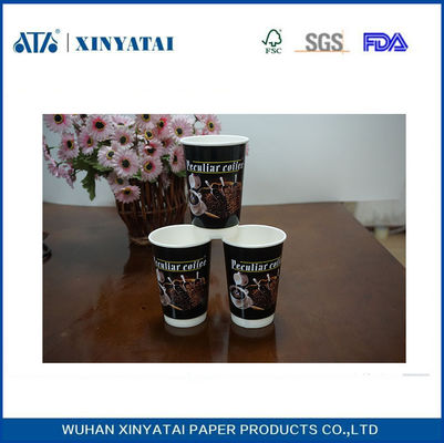 الصين ورقة المواد المزدوجة الجدران ورق فنجان قهوة, أكواب الورق السماد قادرة القابلة للتحلل الحيوي المزود